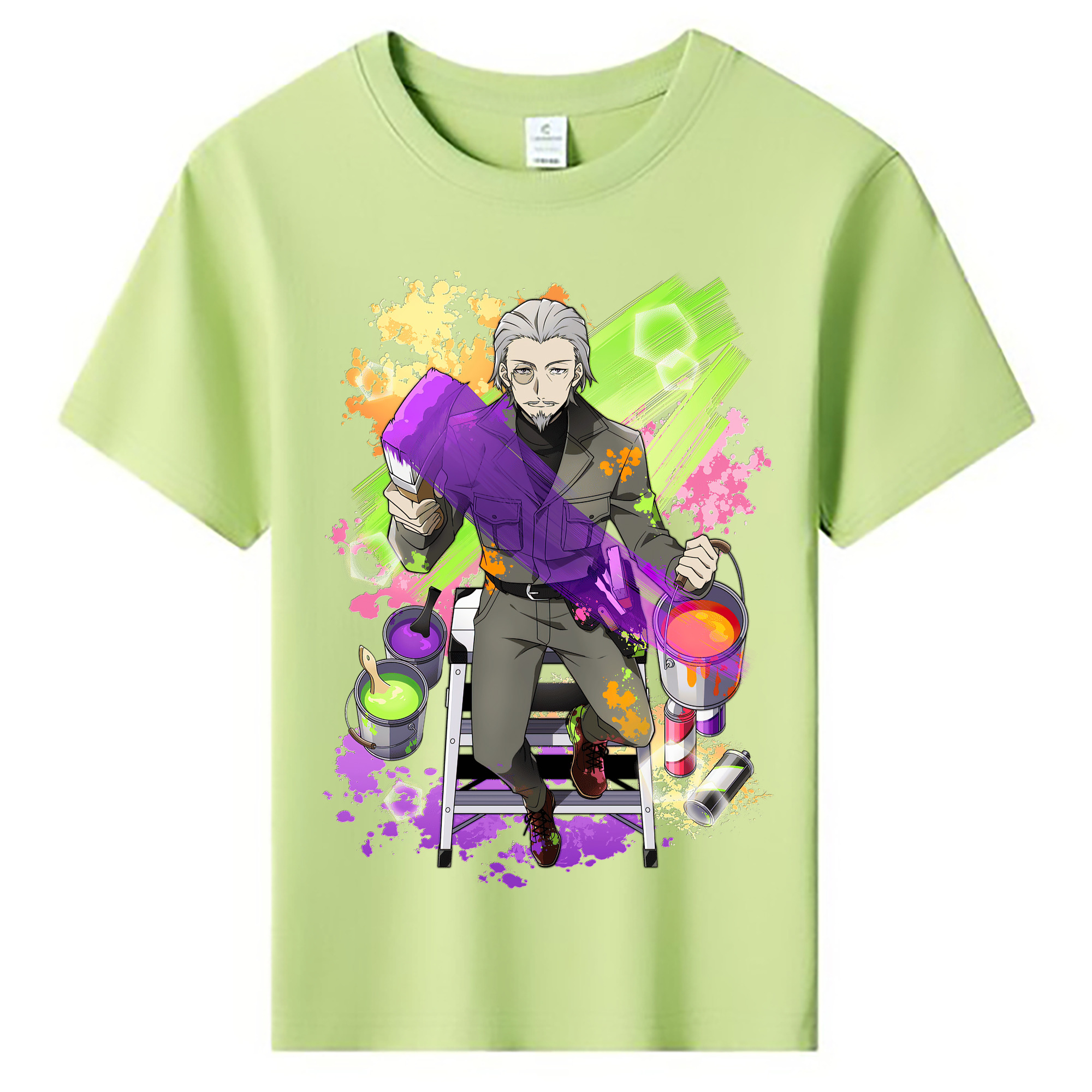 （画像用） 文豪ストレイドッグス Bungo Stray Dogs 綿100％キッズTシャツ（フロントプリント）